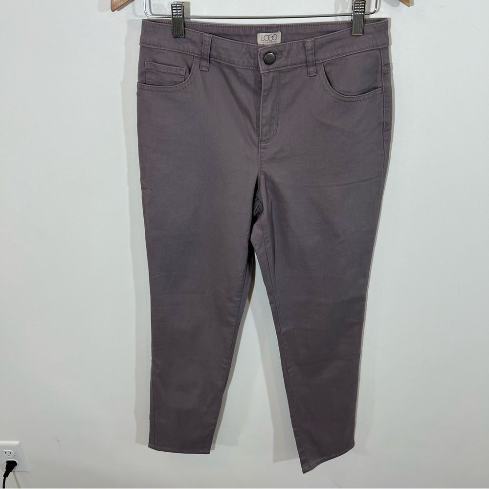 NWOT LOGO 5-Pocket Stretch Sateen Skinny Pants | Size 6
